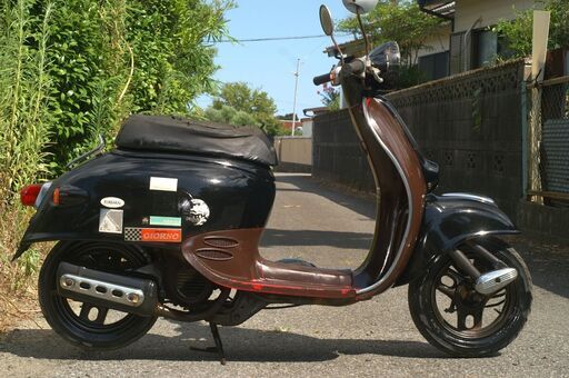 ④乗って帰れる 【 ジョルノ 】 メット付 レトロスクーター ジョルノスペシャル限定車　『苫小牧港受取可  つくば受取』30km制限突破2種登録黄色ナンバー可 ④乗って帰れる 【 ジョルノ 】 メット付 レトロスクーター ジョルノ