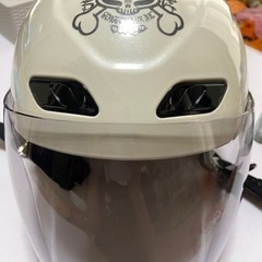 【出品停止中】バイク用　ヘルメット　ホワイト