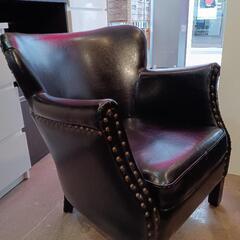 ヴィンテージソファ　ハイバックソファ　インダストリアル　ジャーナルスタンダードファニチャー　アクメファニチャー　トラックファニチャー　パンチング　