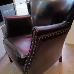 ヴィンテージソファ　ハイバックソファ　インダストリアル　ジャーナルスタンダードファニチャー　アクメファニチャー　トラックファニチャー　パンチング　