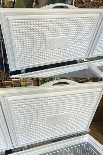 Y)北大前! 札幌 引取 ヒジル Hijiru 冷凍庫 HJR-F576 576L 2021年製 上