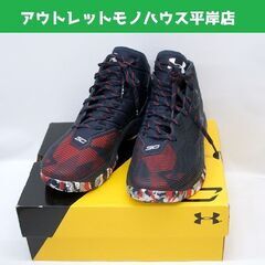 使用感少なめ スニーカー 26cm アンダー アーマー カリー 2.5 ミッドナイトネイビー 1274425-411　バスケ ステフィン・カリー ☆ PayPay(ペイペイ)決済可能 ☆ 札幌市 豊平区 平岸 使用感少なめ スニーカー 26cm アンダー アーマー カリー 2.5