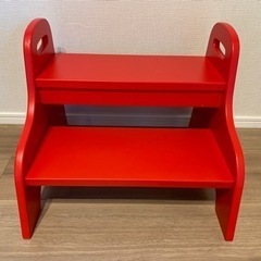IKEA TROGEN/トローゲン　子供用　ステップス　ツール　RED