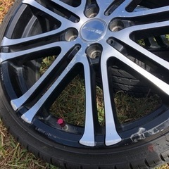 軽自動車　17インチ　アルミホイール+タイヤ