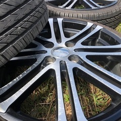 軽自動車　17インチ　アルミホイール+タイヤ