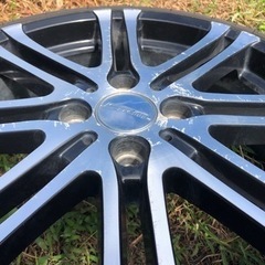 軽自動車　17インチ　アルミホイール+タイヤ