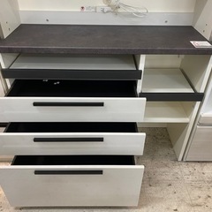 【愛品館 江戸川店】PAMOUNA（パモウナ）2枚スライド扉キッチンボード ID:151-008003-007