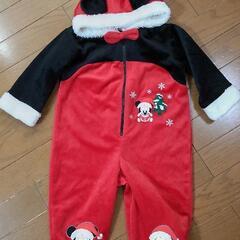 Disny　Babies　ディズニーベビー服　ミッキーサンタ　ロ...