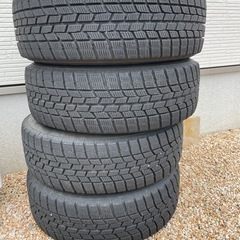 シエンタ等　スタッドレスタイヤホイールセット