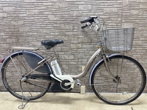 東京23区配達無料　新基準　ブリヂストン　アシスタ　6.6Ah リチウム 電動自転車 中古 1711