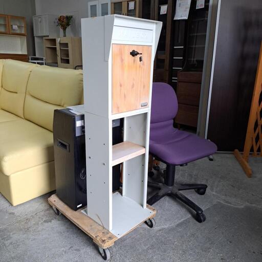値下げ8,000円‼️美品 激安 ポスト mail box 鍵2個付き‼️早い者勝ち‼️