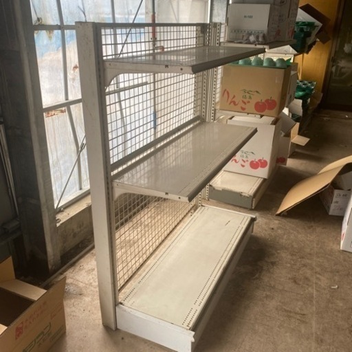 【中古】ゴンドラ片面什器【倉庫整理】