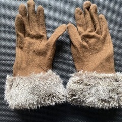 🍂秋冬用　　　ファー付き手袋