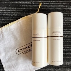  COACHのレザークリーナー2本 未使用(ミニポーチ付！)