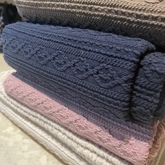 アラン風ニット生地　まとめ売り　6m以上 アラン風ニット生地 まとめ売り 6m以上