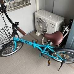 カナガキ　20インチ　折りたたみ自転車