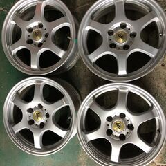 早い者勝ち！中古ﾎｲｰﾙ！AZ　SPORT　16インチ　6.5J+38　5-114.3　4本セット