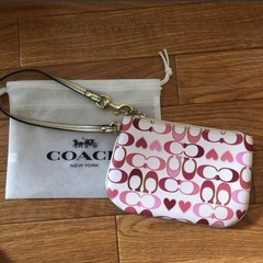 COACH ポーチ　リストレット