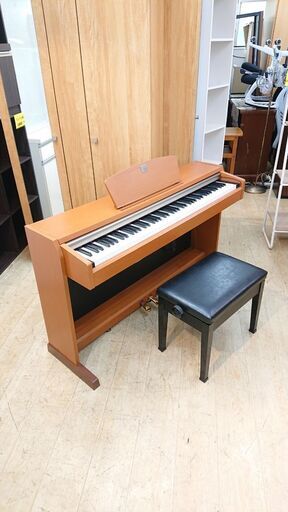 YAMAHA Clavinova ヤマハ 電子ピアノ デジタルピアノ 88鍵盤 椅子付き スタンド付き CLP-220 鍵盤楽器☆近隣配送無料 買取帝国 朝霞店