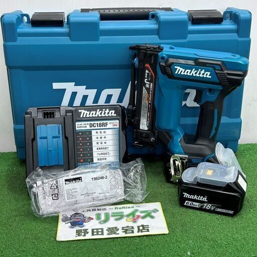 makita マキタ ST421DRGX 18V 充電式タッカ 4mm J線【野田愛宕店】【店頭取引限定】【中古】IT4BPO3N9828