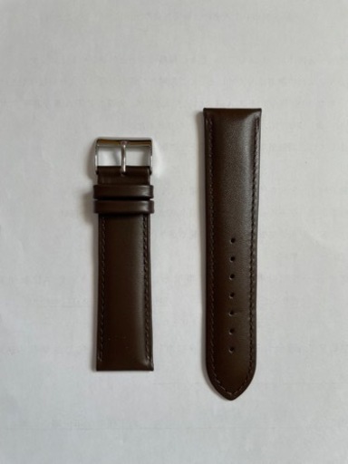 ⭐︎新品⭐︎　時計バンド　ダークブラウン　22mm