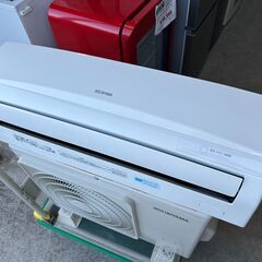 【動作保証あり】IRIS OHYAMA 2018年 2.2kw 6畳用 冷暖房ルームエアコン IRR-2219C ①【管理KR413】