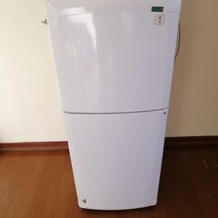 ジャンク　三菱ノンフロン冷凍冷蔵庫 136L MR-14N-W形　