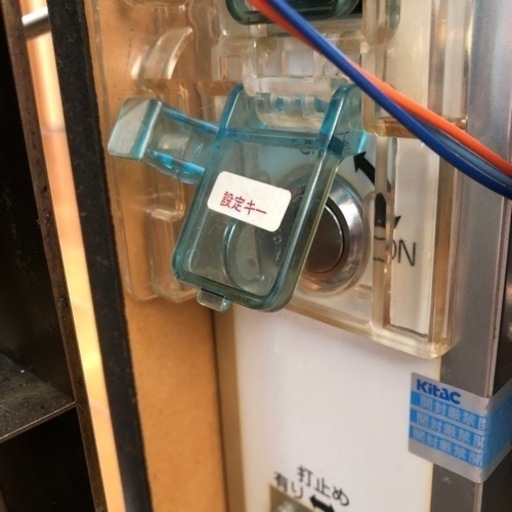 パチスロ実機 SアイムジャグラーEX－TP緑 コイン不要機ボリューム