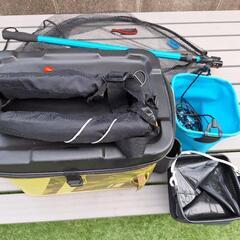 お話し中　釣り引退　釣具一式