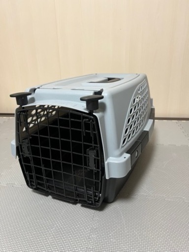 美品 犬 ペットキャリー S ハードキャリー  クレート 2ドアタイプ