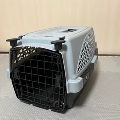 美品 犬 ペットキャリー S ハードキャリー  クレート 2ドアタイプ