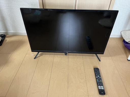 液晶テレビ(TCL　2021年製)