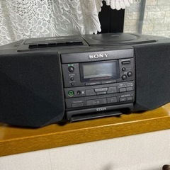 CD &カセットデッキ　SONY