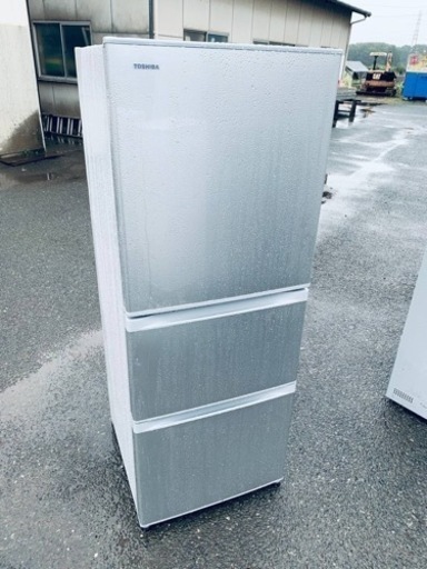 EJ1901番⭐️ 340L⭐️ TOSHIBAノンフロン冷凍冷蔵庫⭐️