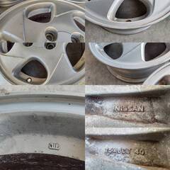 山口)日産 180SX 純正 15インチ アルミホイール 6J+40 4H PCD 114.3 中古 4本セット ▲C230907N01 KJ07C　FCY 山口)日産 180SX 純正 15インチ アルミホイール 6J+40 4H PCD 114.3 中古 4