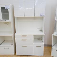 ☆ジモティ割あり☆ レンジボード 白 H190×D42×W100 クリーニング済み 