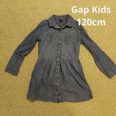 Gap Kids デニム風シャツワンピース　120