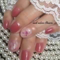 nail salon Shara    ⭐︎押し花ネイル⭐︎ - 美容
