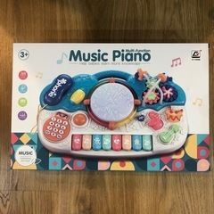 【新品未開封品】ミュージックピアノ　グリーン