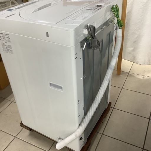 SHARP シャープ　洗濯機　4.5㎏　ES-G4E-KW 2020年製
