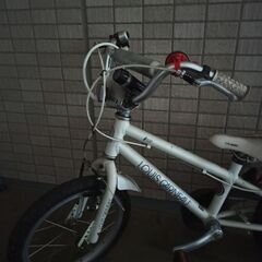 子供用自転車（ルイガノ、白色、16インチ）
