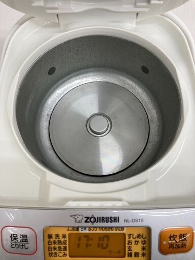 【REGASTOCK川崎店】ZOJIRUSHI 象印 炊飯器 NL-DS10 2019年製