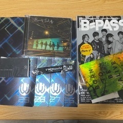 UVERworld ファンクラブ会報、カード、CD