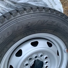 ★バリ山 令和5年1月〜3月のみ使用 軽トラ 145R12 ホイール&スタッドレス