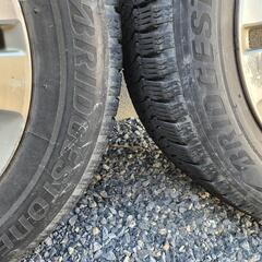 スタッドレスタイヤ付き純正ホイール 4本　ステップワゴン　RK　シルバー×ポリッシュ　16インチ 6J　+50　114.3　5穴　205/60 r16 vrx2