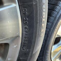 スタッドレスタイヤ付き純正ホイール 4本　ステップワゴン　RK　シルバー×ポリッシュ　16インチ 6J　+50　114.3　5穴　205/60 r16 vrx2