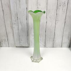 高さ約40cm ガラス フラワーベース 花瓶