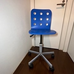 IKEA JULES 青　木椅子　高さ調整可能