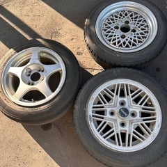 8本売ります！ドリケツ！珍しい14インチPCD114.3！