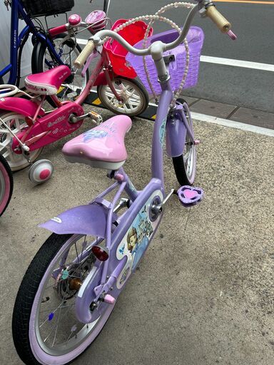 ☆ジモティ割あり☆ 子供用自転車 22インチ ブルー クリーニング済み